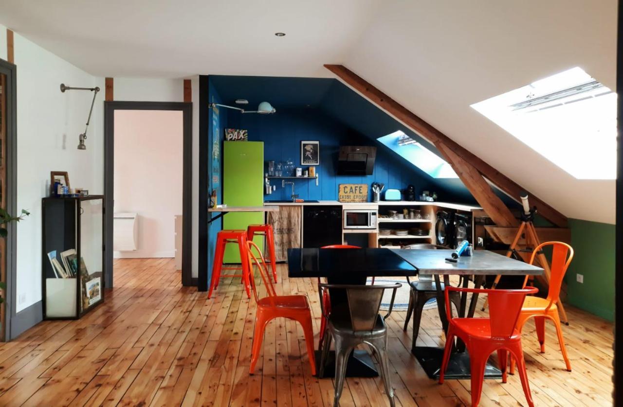 Le Chic Broc Ground Apartment Vichy Bagian luar foto
